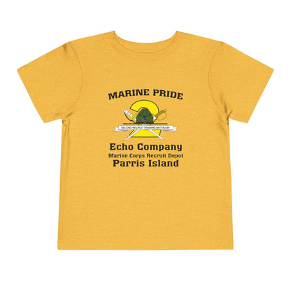 2nd Btn CREST Choose Company & Personalized Back (TODDLER T-Shirt)