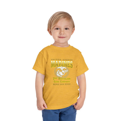 2nd Btn Choose Company & Personalized Back (TODDLER T-Shirt)