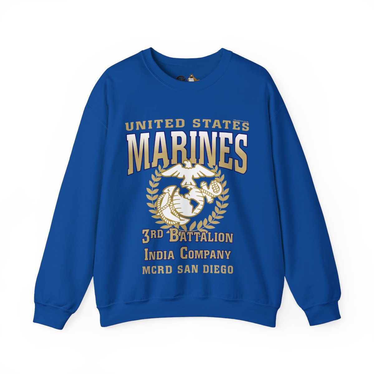 3rd Btn Choose Company & Personalized Back (Sweatshirt)