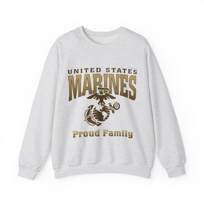 Sweatshirt ADULT: United States Marines Proud ____ (Choose Affiliation)