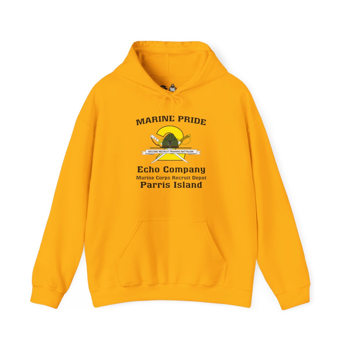 2nd Btn CREST Choose Company & Personalized Back (Hoodie)