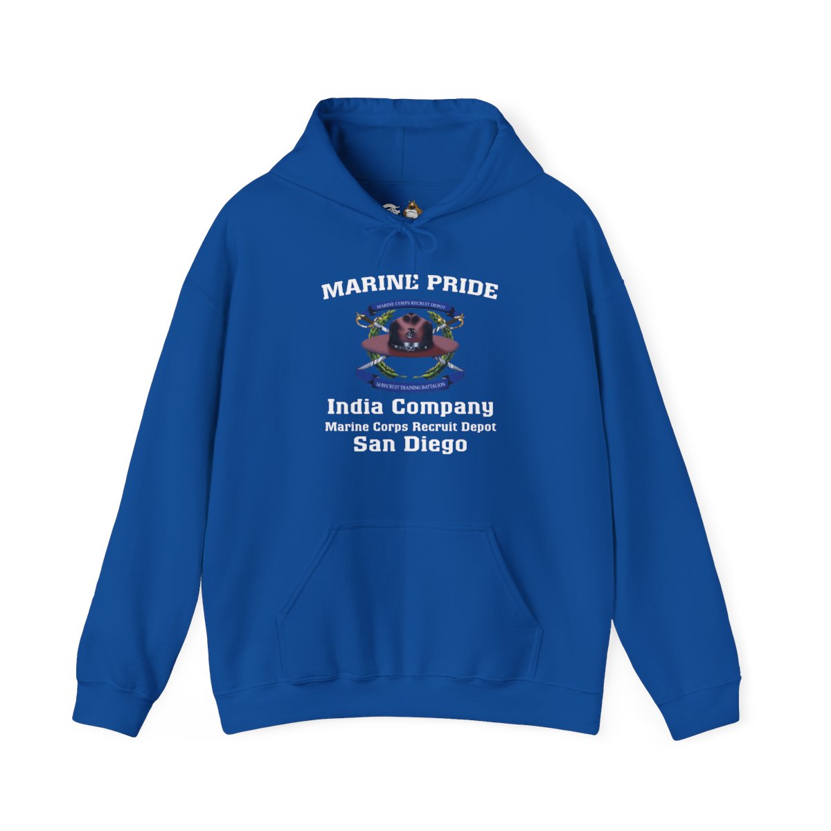 3rd Btn San Diego CREST Choose Company & Personalized Back (Hoodie)