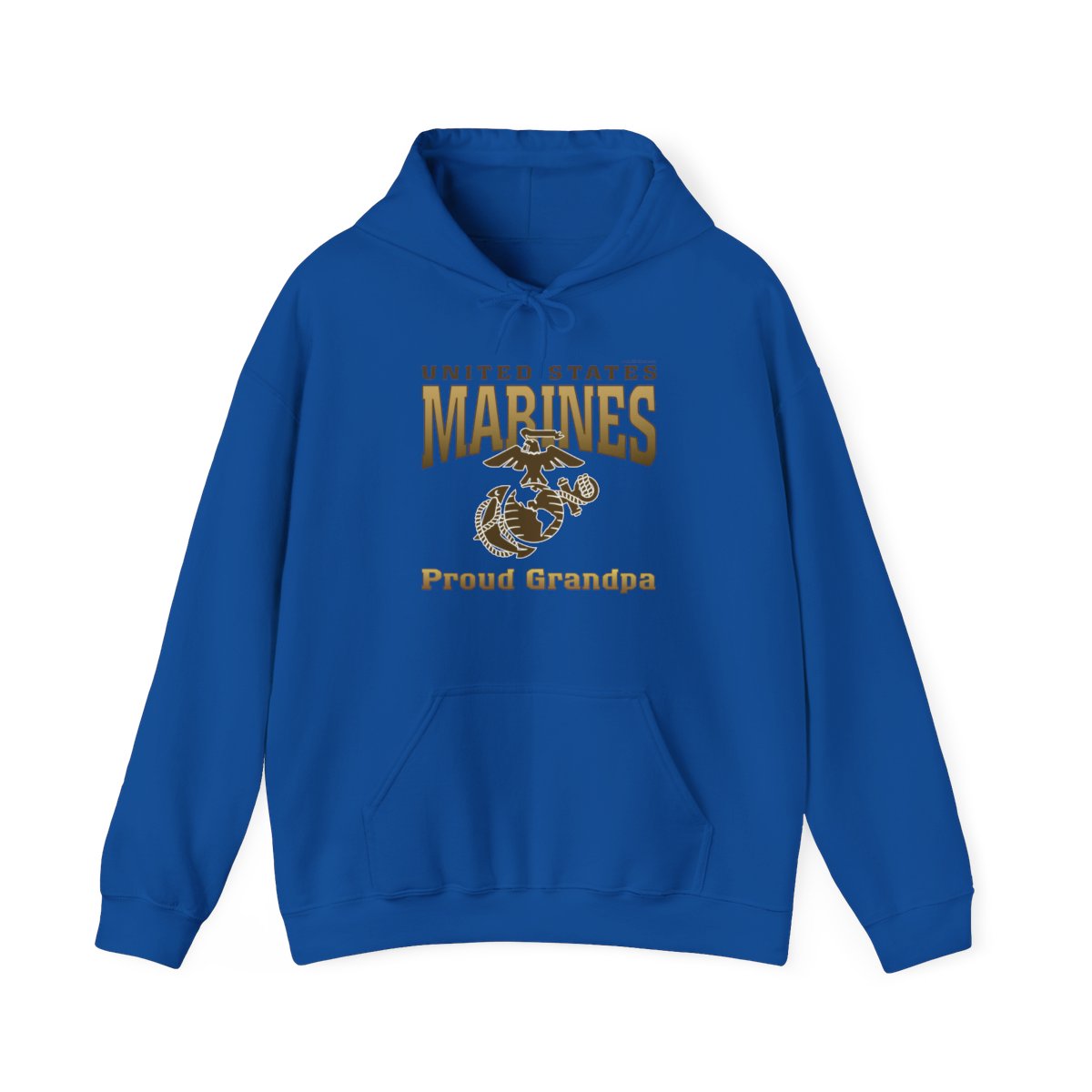 Hoodie ADULT Heavyweight: United States Marines Proud ____ (Choose Affiliation)