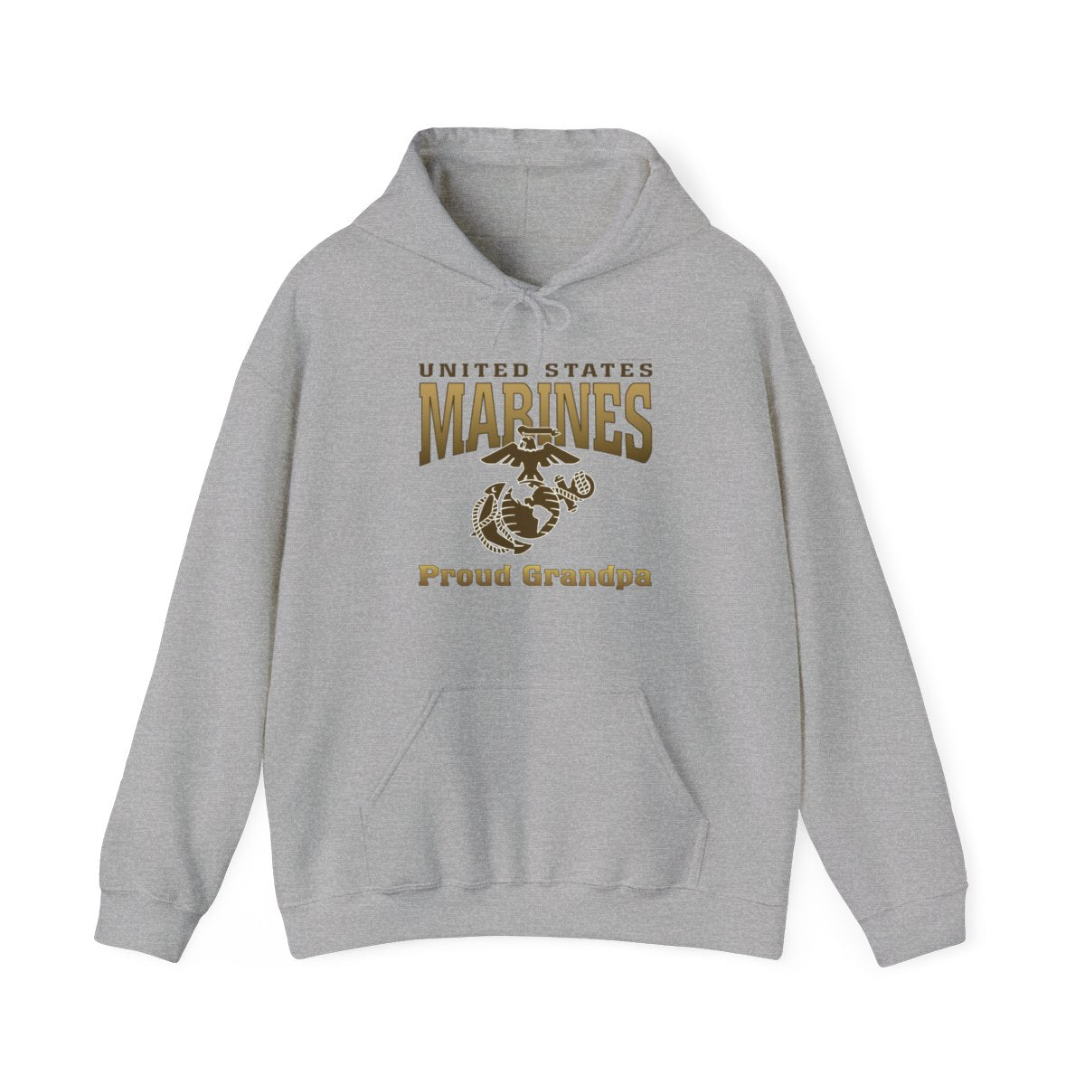 Hoodie ADULT Heavyweight: United States Marines Proud ____ (Choose Affiliation)