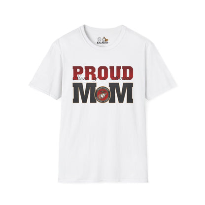 Proud MoM Design (Choose Shirt Style + Personalize the Back)