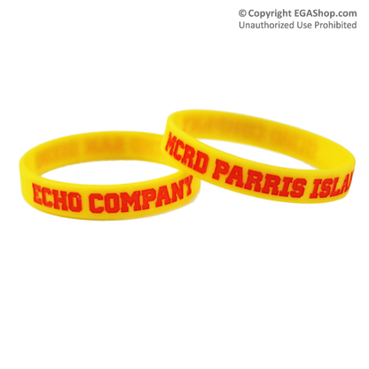 Wristband: 2nd Btn Parris Island, Choose E, F, G, H, P